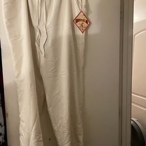 Cream Caribbean Joe Drawstring Pants